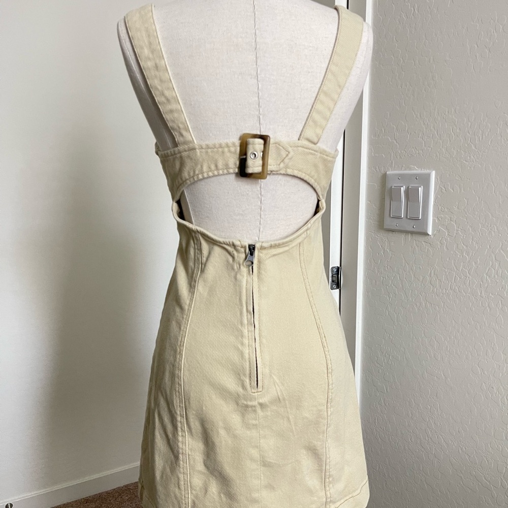 Urban Outfitters Cream Backless Dress - Picture 2 of 3